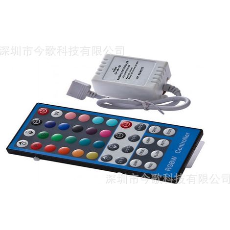 40-key infrared controller, IR infrared controller, LED controller, low-voltage RGBW light strip controller