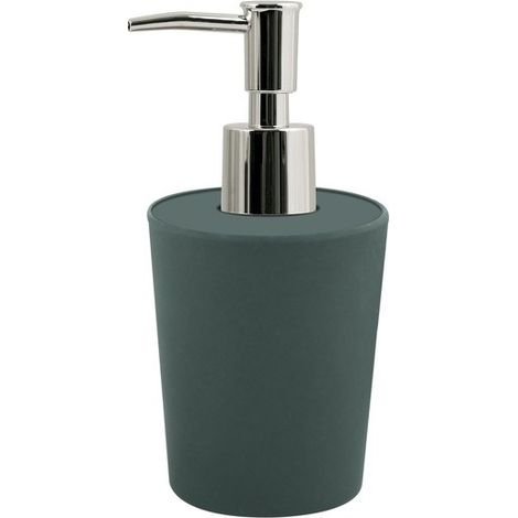 Distributeur de savon Fibres de Bambou TAKEO Vert Foncé Spirella (1/2)