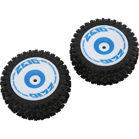 paire de pneus arrière en caoutchouc pour voiture télécommandée Wltoys 1/12 (pièce de rechange pour voiture télécommandée Wltoys 1/12, référence 124017) (1/5)