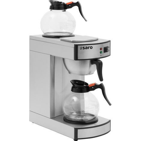 Machine à Café - 2 Plaques - 2x1.8 L - 2.1 kW - Protection à Sec - MICA K 24 T - Saro