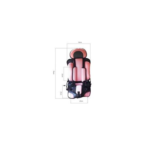 Cellfast – Siège auto pour enfants 3-12 ans – Tissu de maille et éponge – Installation facile avec sangles de soutien – Couleur café/beige