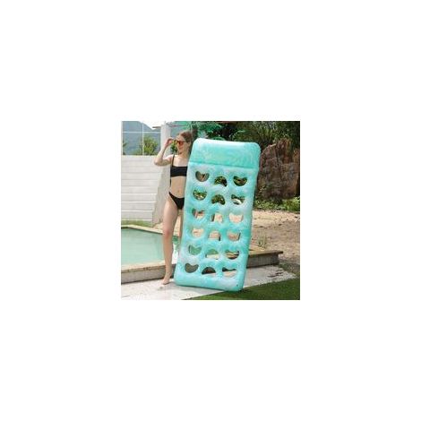 bouee piscine adulte 180 x 90 cm matelas gonflable piscine adulte Avec des appareils gonflables bouées et matelas gonflables Pour les adultes, le plaisir d'été, la fête de l'eau (bleu)