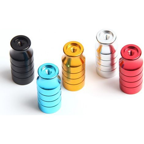 Support de lampe vélo avant, fixation rapide sur axe, adaptable pour moyeu, couleur rouge