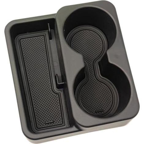 Boîte de rangement noire en matériaux ABS montée sur console centrale pour JB23 JB33 JB43 Zone de changement de vitesse Porte-gobelet et accessoires de voiture Solution de rangement pour (1/5)