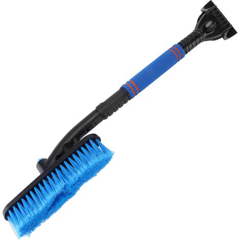Brosse à neige grattoir à glace 2-en-1 multifonction 55-70cm télescopique démontable bleu pour SUV camion (1/5)