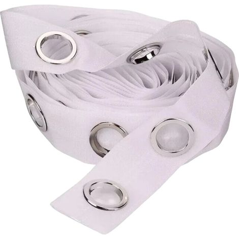 Vorhangband, Ösenringe, verstellbare Länge, 5M-40Ringe (1/2)