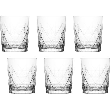 Juego de vasos para beber de cristal Set 100% Vaso para beber Transparente (1/3)