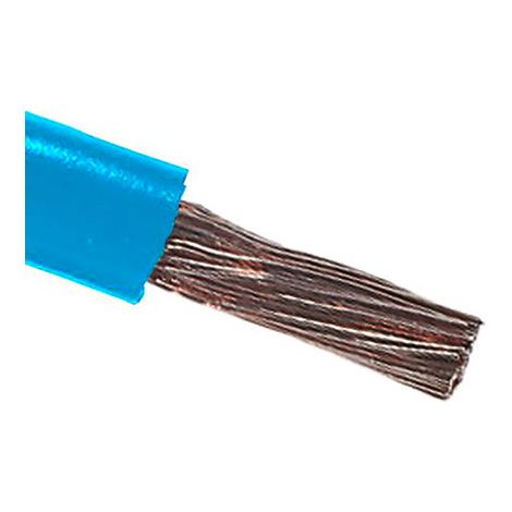 Câble triple homologation RS PRO, Bleu Moyen, Section 16 mm² 6 AWG, 600 V, , Triple homologation PVC ( Prix pour Bobine de 100 Mètres )