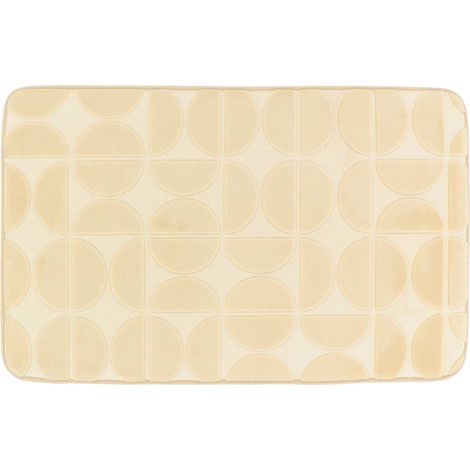 Mikrofasermatte roy 50x80 cm - beige - Tendance (1/2)
