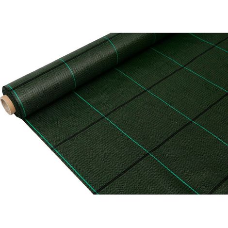 Filet anti-mauvaises herbes 100 g/m² vert 1 x 10 m