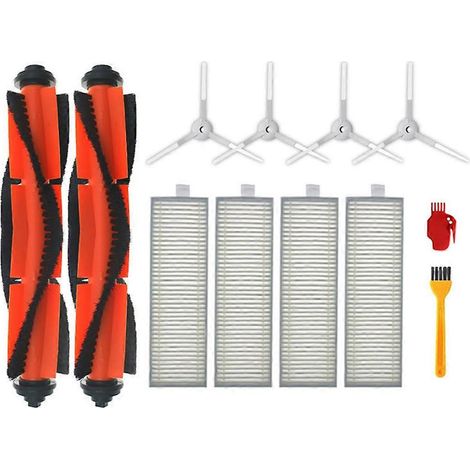 Accessoires de rechange compatibles avec l'aspirateur robot Xiaomi G1 Mi Robot Vacuum-Mop Essential : filtre HEPA, brosse latérale, brosse principale et nettoyeur Mijia. (1/5)