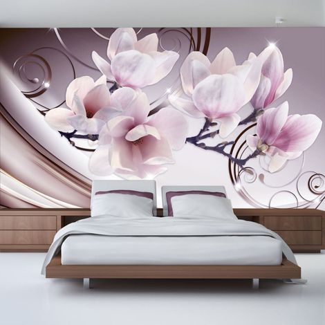 Papier peint rencontrer les magnolias - 150 x 105 cm