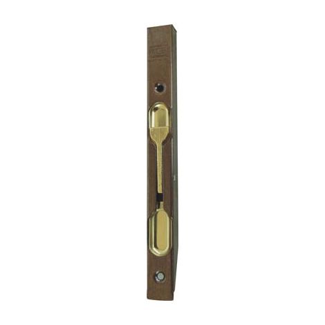 CATENACCIO INCASSO LEGNO A LEVA PESANTI - ACCIAIO BRONZATO MM 16X13 CM 15- 5 pezzi