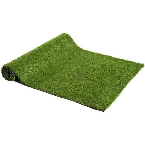 Gazon Artificiel Gazon Synthétique De Gazon De Gazon D'herbe De Pelouse D'herbe Exterieur De Balcon D'intérieur De Faux Pour Des Animaux De Jardin Chiens Hauteur De 10mm (1m × 2m) - RWGazon synthétiqu (1/5)