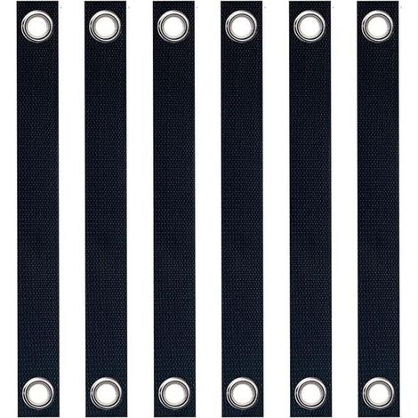 Lntyq Lot de 6 sangles pour arbre avec œillets pour tuteur de 39,9 cm (1/4)