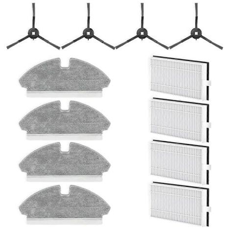 Pour aspirateur Dreame Mova M1 / Trouver M1 Pièces de rechange Brosse latérale Filtre HEPA Chiffon de nettoyage (1/5)