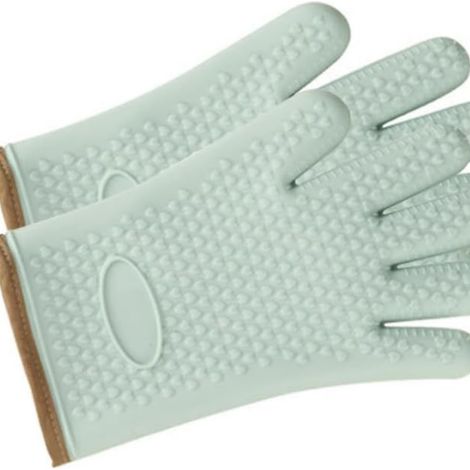 Gants De Four en Résistants à La Chaleur Cuisine pour Barbecue Grillades Antidérapants Paire 1 Silicone (1/5)