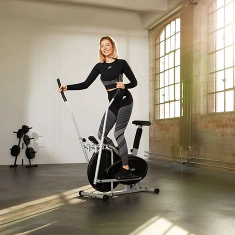 Le Poisson Qui Jardine – Vélo elliptique avec écran LCD – Home Trainer ergonomique – Charge maximale 120kg – Résistance magnétique – Entraînement silencieux (1/5)