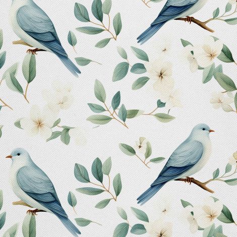 Tela decorativa para exteriores Oxford - Pájaros - DX2720 (1/5)