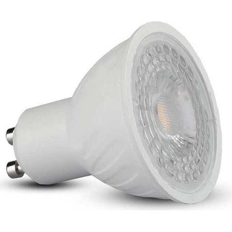 V-TAC PRO VT-227D Lampadina spot led chip samsung SMD 6W GU10 38° bianco naturale 4000K dimmerabile - SKU 21196