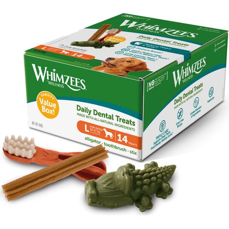 Whimzees Snack Dentali Naturali per Cani (1/2)