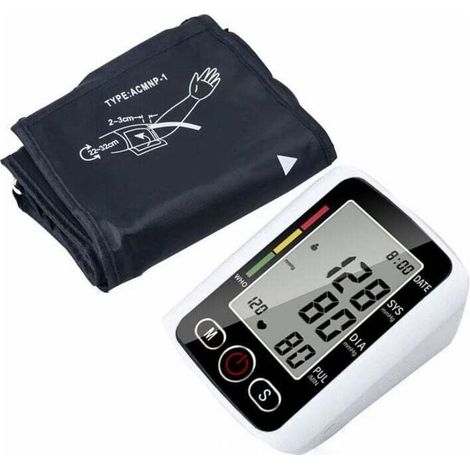 Tensiomètre électronique de type bras domestique, tensiomètre électronique, tensiomètre automatique de type bras (1/4)
