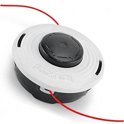 Tête de débroussailleuse pour Stihl Autocut 46-2 Tête de débroussailleuse FS160 260 FS310 FS360 FS410 FS450 FS460, Noir+Blanc,Tête d'alimentation pour débroussailleuse