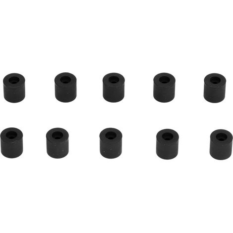 Lot de 10 supports de plateau chauffant en silicone, niveleurs et tampons stables pour imprimante 3D, 16 mm (1/5)