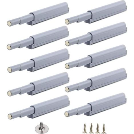 Appuyez pour ouvrir magnétique loquets Fermetures magnétiques push-open ouvre et ferme la porte avec une simple pression (10 pièces) (1/5)