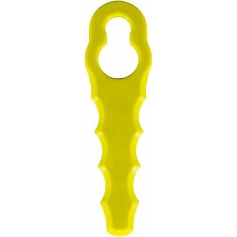 Lot de 50 Lames de Rechange compatible pour Ryobi Coupe Bordure, Têtes Double Lames Dentelées RAC155 RAC157 RAC158 GHOST (1/5)