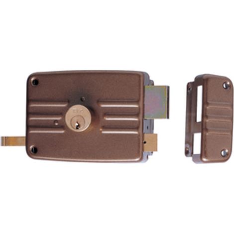 ISEO 432E SERRATURA PORTON CIL INT EST FISSO SX 50 MM- ISEO SERRATURE- 2,0 pz