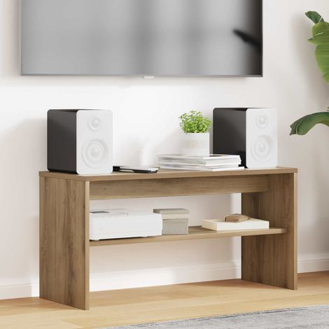 vidaXL Mobile TV Rovere artigianale 80 x 30 x 40 cm Legno