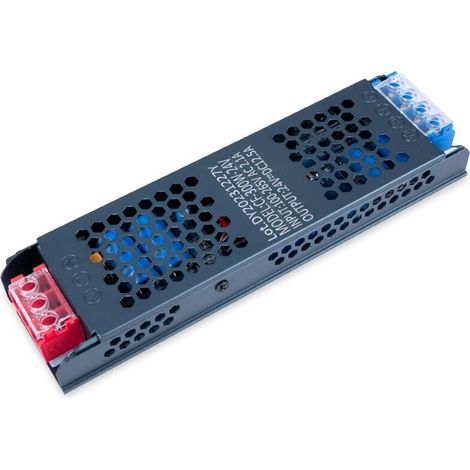 Alimentation LED 24V 300W slim - 12.5A - IP20 (1/5)