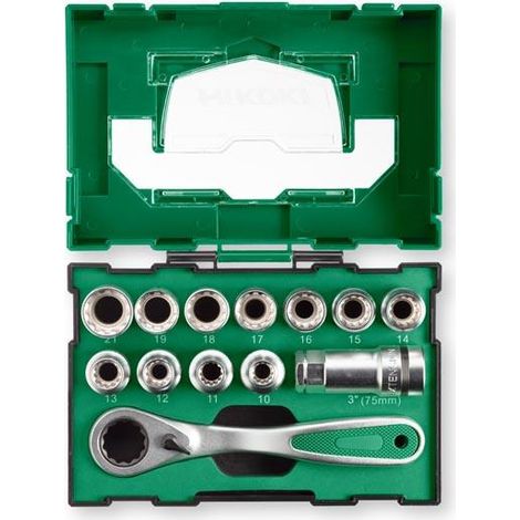 Coffret de douilles à choc 13 pcs PCB 4 HIKOKI 40030033