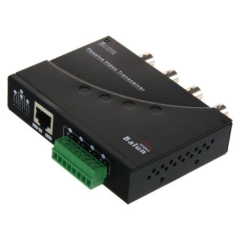 Balun CCTV Coppia video passiva a 4 canali via cavo UTP
