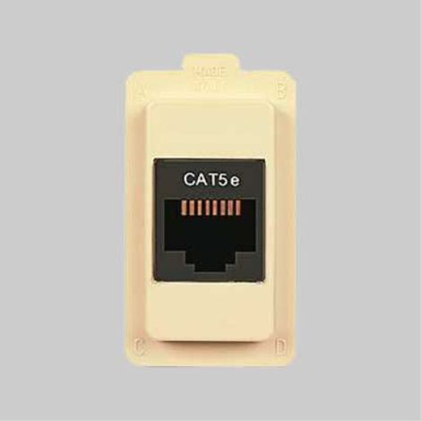 Presa telefonica 'tondo' rj45 cat 5e utp EC ELETTROCANALI (1/2)