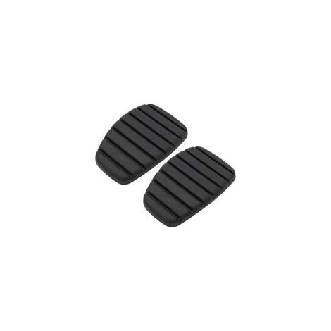Lot de 2 plaquettes de pédale de frein et d'embrayage en caoutchouc pour Renault Clio Megane Kangoo Laguna Modus Espace Trafic, Opel, Opel Vivaro, Nissan Primastar 7700416724 4653100QAC (1/4)
