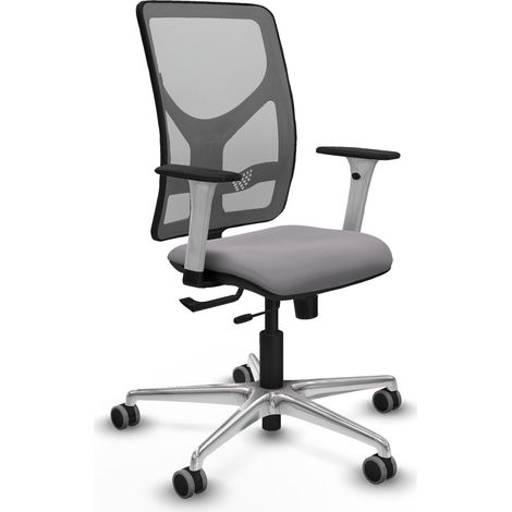 Chaise de bureau piqueras y crespo Motilla blanc mousse découpée (1/2)