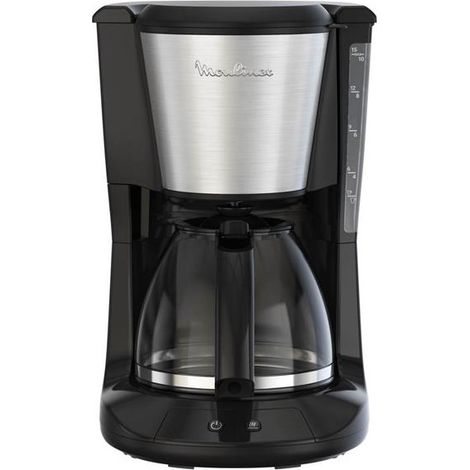 Moulinex – Cafetière filtre 1000W – Capacité 1,25L pour 15 tasses – Système anti-gouttes – Maintien au chaud 30 min (1/5)