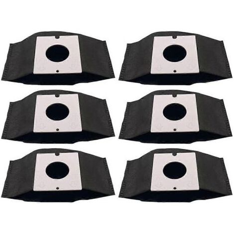 Lot de 6 sacs à poussière de rechange pour aspirateurs Mitsubishi MP-9, MP-2, MP-3, MP-5, MP-7, MP-9A, MP-3A et MP-7A. Accessoires inclus. (1/5)