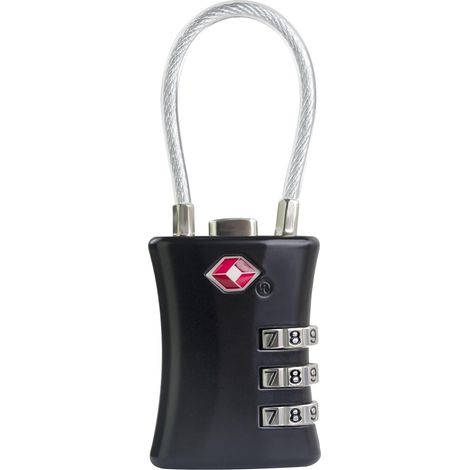 Cadenas de valise, petit cadenas à combinaison, serrures pour bagages, cadenas de voyage à combinaison avec code pour sac à dos, casier de gym, boîte à munitions, étui à (1/5)