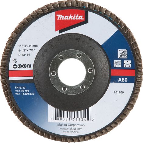 Makita  Disco  de  láminas  115  mm  A80  -  D-63454
