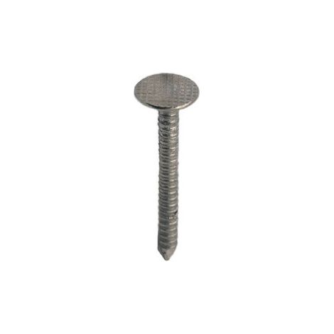 Pointe tête large inox annelée 3 x 60 - boîte de 5 kg - CONNECTON - C7320060E0AXE5K