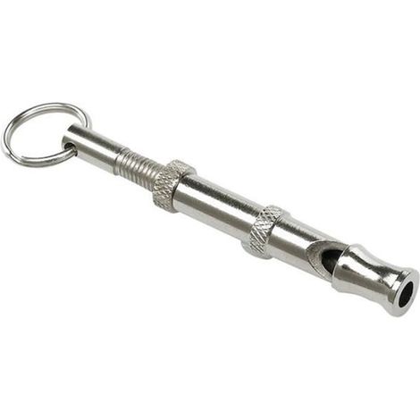 Sifflet à deux tons pour chien de compagnie, flûte ultrasonique, anti-aboiement, répulsif sonore ultrasonique, porte- - A - XUNI1517 (1/3)