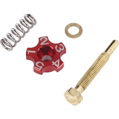 Replacement of screw of adjustment of speed of ralenti of mixture of fuel air of carburetor of motorcycle of 21 to 34mm for Keihin PWK (1/5)
