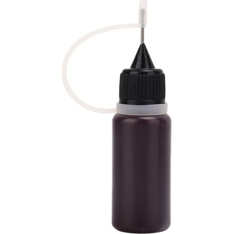 Encre de tatouage temporaire 10ml, pigment longue tenue imperméable pour peinture corporelle DIY rouge (1/5)