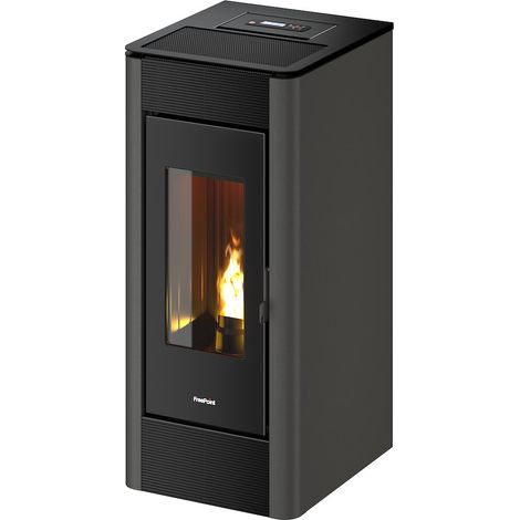 Pelletofen Indaco 11, Stahl Farbe: anthrazit