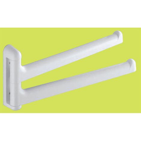 Porte-serviettes junior blanc et porte-serviettes avec joint