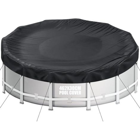 Bâche de Piscine Ronde pour Piscine de 428-460 cm (1/5)