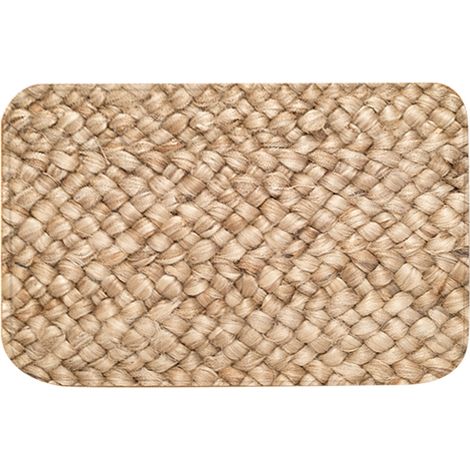 Tapis De Sol Antidérapant - En Flanelle Douce Absorbante - Pour Cuisine Salle De Bain Et Bureau - 50x80cm (1/5)